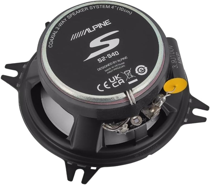 Alpine S2-S40 - Next-Generation S-Series 4" Coaxial Speaker Set - Image 4
